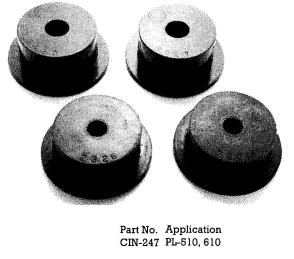 Polyurethane 510 Crossmember Insulators