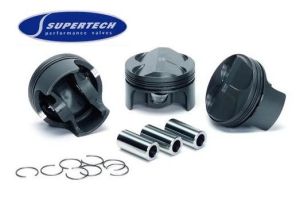 Duratec 2.0 / 2.3 lts 92.00mm/ 4032/ Forged piston/1.122" Std. Comp. height/ Flat top /21mm pin/ Rings 1, 1.2, 2.8mm / C.R.: 12.2 (2.3lts)