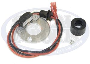 DISTRIBUTOR, 009 single Breakerless VW, "VR" square sine signal, for CDI or F.I.