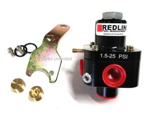 Fuel Pressure REGULATOR, 30-100 psi, "By-Pass" return to tank, needs fitting kit