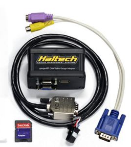 Haltech gaugeART CAN to VGA video Gauge Adapter - Suits Haltech Version 2 CAN bus protocol