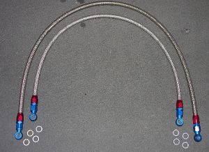 Starion Conquest Steel Braided Oil Cooler Lines