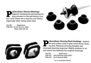 Polyurethane Tension Bushing