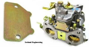 Weber DCOE Cold Start block-off plate