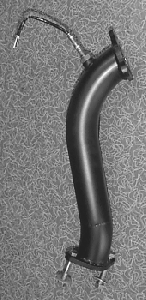 2.5" Mandrel Bent Downpipe. USA Made, Not a China part !