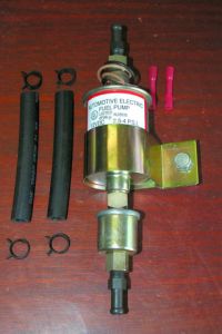 Smaller / Lower flow Weber Carb Fuel Pump for applications below 150 HP. Single or Dual Carb 4 and 6 Cyl Inline street applications 
