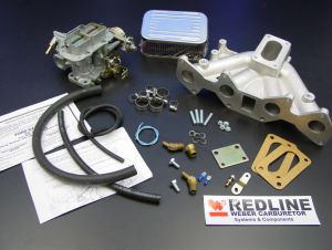 Ford 2.3, 38-DGES w/carb & manifld upgrade