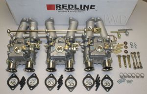 Triple DCOE Z Car Weber Kit. 40mm or 45mm. 40's for Stock engines and Street cars and 45's for modified engines and Track use.