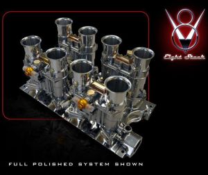 V8, Ford 351W, Weber TB 8-STACK
