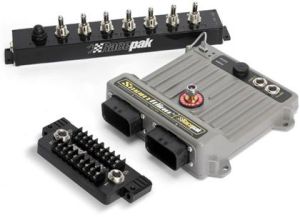 Haltech SmartWire Switch Panel - Optional Aluminium Switch Panel - 8 input channels via 7 rocker
switches and 1 push button
(Requires additional cabling for connection)